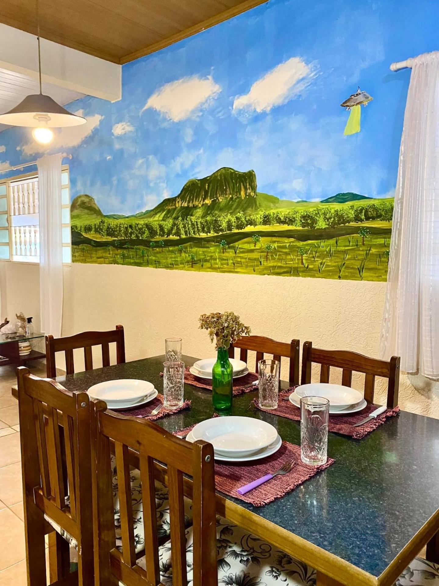 Private Cosmic Villa! 2 Homes, Yoga Room & Jacuzzi! Alto Paraíso de Goiás エクステリア 写真