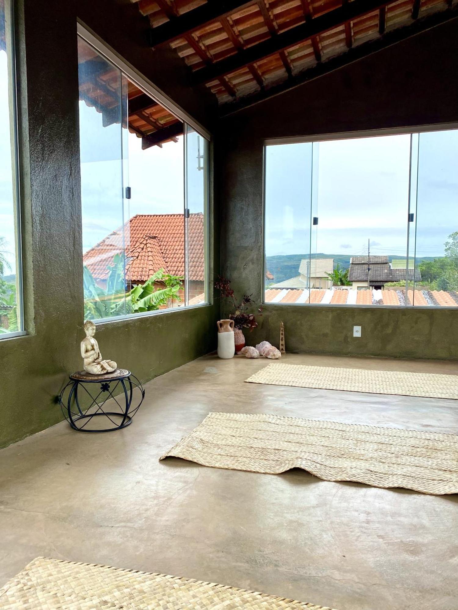 Private Cosmic Villa! 2 Homes, Yoga Room & Jacuzzi! Alto Paraíso de Goiás エクステリア 写真